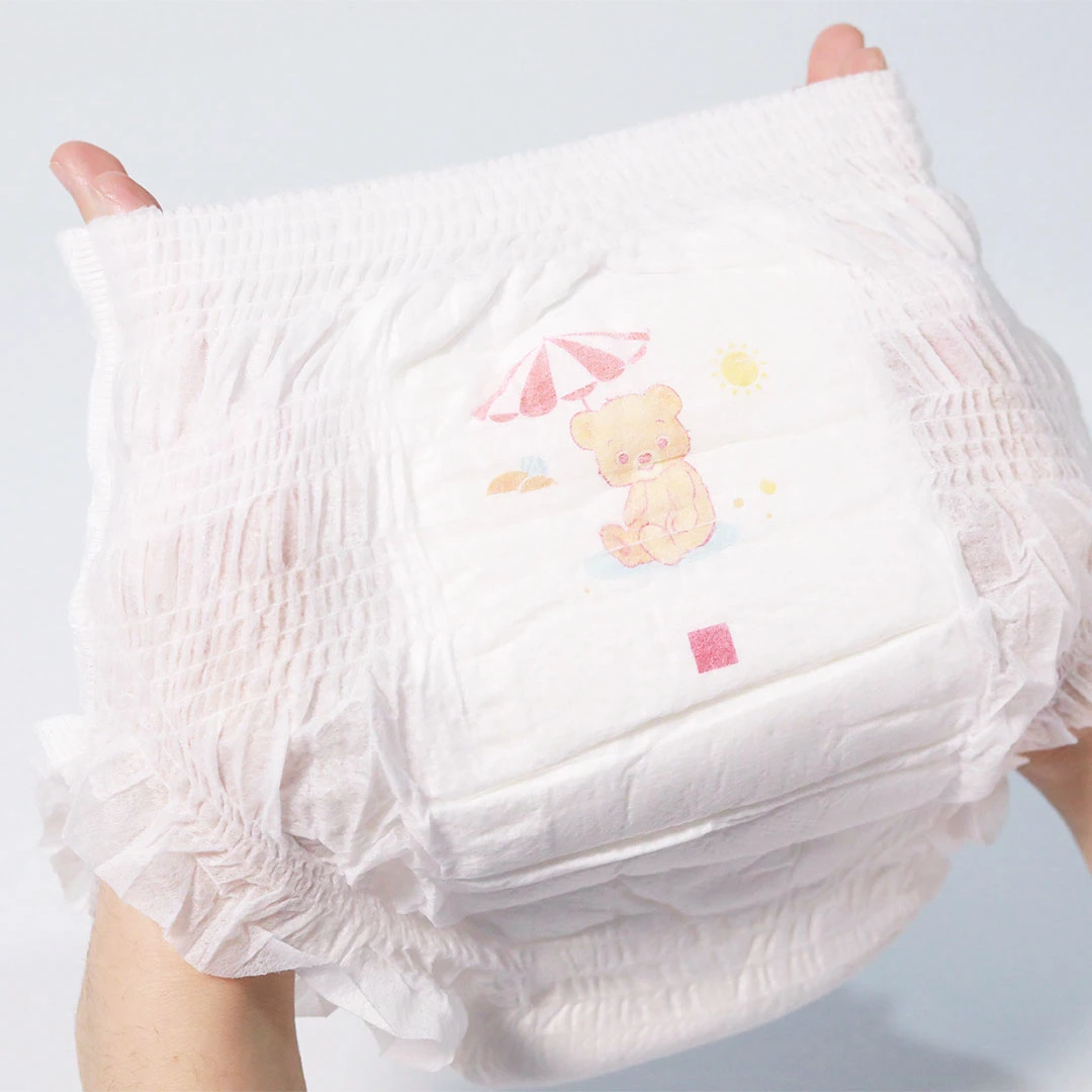 Dimensão personalizada Ultra fina Bebê Pull Up Fraldas Para Crianças fraldas descartáveis 2