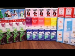 Pacote de Lenços de Papel Faciais para Viagem 3 Camadas 14gsm Textura Especial Ultra Macia