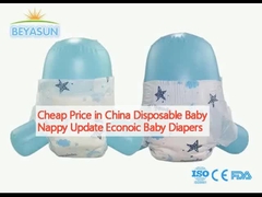 Preço barato na China Bebê descartável Nappy atualização Econoic fraldas de bebê