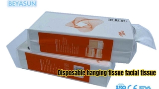 Puxe o papel pendurado em papel de seda