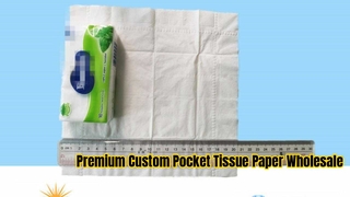 Lenço de papel de bolso para guardanapo 100% polpa de madeira virgem Mini tecido
