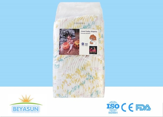 Second Grade Infant Baby Diapers Size S M L XL XXL With 50pcs Pack