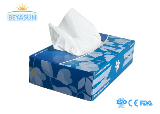 2 camadas 3 camadas Papel facial tecido promocional macio retângulo cubo caixa tecido facial