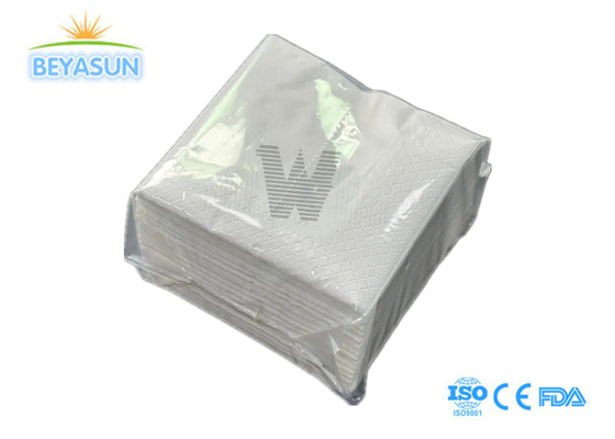 Papel de guardanapos de papel Airlaid branco Custom Serviços de tecido de guardanapo de papel para festa de casamento do hotel