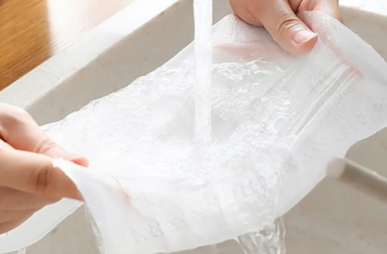Papel de tecido facial descartável de madeira virgem