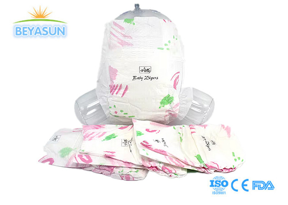 Novo Nascido S M L XL XXL Szie Superfície Não Tecido Folha Respirável Grau de Banho Desutilizável OEM Fraldas Desutilizáveis Pampering