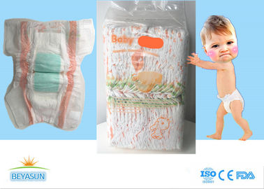 Tecidos descartáveis naturais dos produtos enormes do tecido do bebê da absorvência com fitas mágicas, Eco amigável