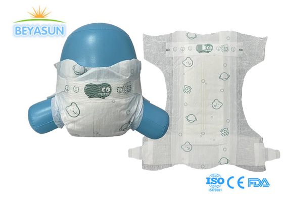 Fraldas de uso descartável suaves e respiráveis Fraldas Premium de absorção rápida Fraldas para bebês recém-nascidos