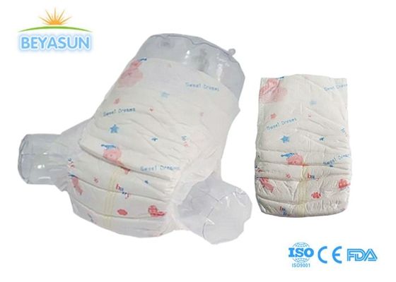 Fraldas secas de bebê descartáveis XL XXL Tamanho suave respirável personalizado Boa absorção Impressão
