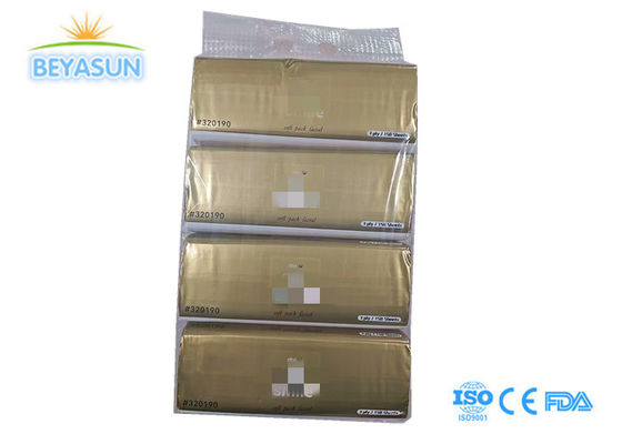 Tipo de engrossamento Tissus portáteis comerciais não branqueados Papel de tecido facial descartável de fibra de bambu