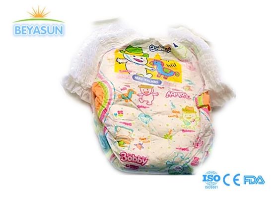 Peças personalizadas Ultra Thin Pull Up Plumes Filme respirável Nappy Desutilizável Calças infantis Nappy Fabricante Plumes para bebê