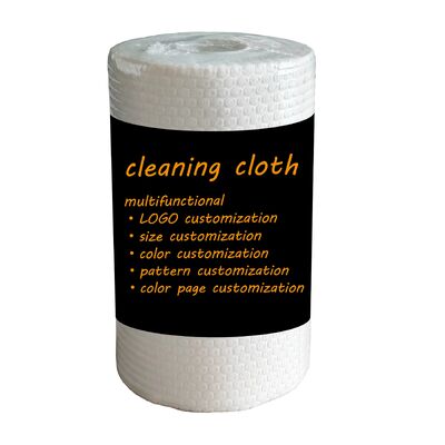 Toalhas de limpeza de cozinha ambientalmente corretas e personalizáveis - 60GSM Telas descartáveis de qualidade para limpeza conveniente