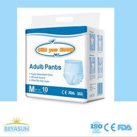 Proteção mais a absorvência pesada do roupa interior adulto descartável protetor super para o paciente