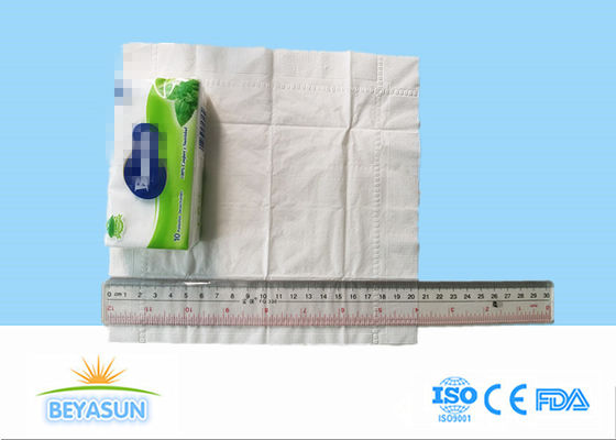 Papel de tecido facial de bolso virgem 40GSM sem tecido fluorescente