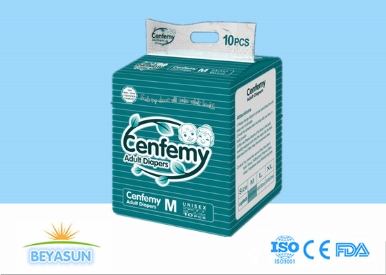 Lavável impermeável dos tecidos descartáveis adultos absorventes super do OEM brandamente